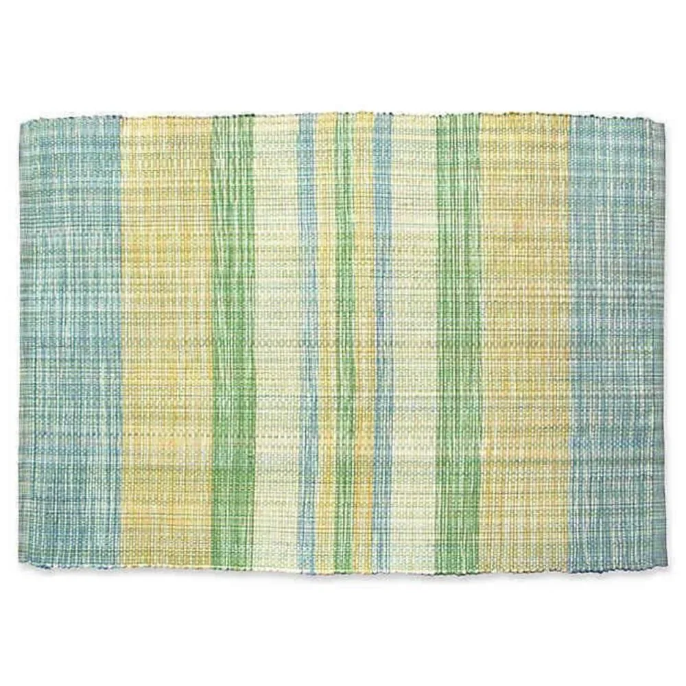 Park B. Smith Sumatra Placemats Island Breeze Blue Beach Summer House Set of 4